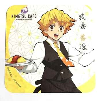 鬼滅の刃　キャンバスアート　我妻善逸　スイパラ　ufotable カフェ 鬼滅の刃」コラボレーションカフェ我妻善逸 誕生祭 開催